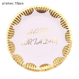 Birthday Party Plates Wedding Decorations
