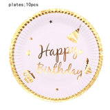 Birthday Party Plates Wedding Decorations