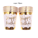 Birthday Party Plates Wedding Decorations