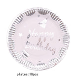 Birthday Party Plates Wedding Decorations