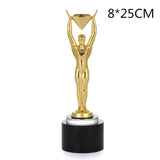 Creative Oscar Trophy Statue Metal Cup