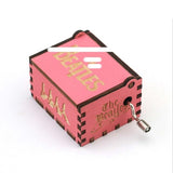 Wooden Hand Crank Wood Music Box