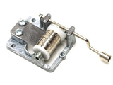 Wooden Hand Crank Wood Music Box