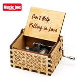 WoodenClassic Movies Hand-rocking Theme Music Box