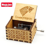 WoodenClassic Movies Hand-rocking Theme Music Box