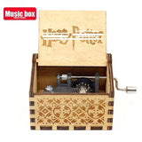 WoodenClassic Movies Hand-rocking Theme Music Box