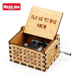 WoodenClassic Movies Hand-rocking Theme Music Box