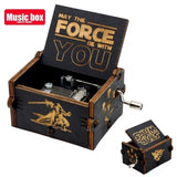 WoodenClassic Movies Hand-rocking Theme Music Box