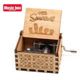 WoodenClassic Movies Hand-rocking Theme Music Box
