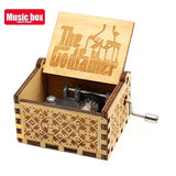 WoodenClassic Movies Hand-rocking Theme Music Box