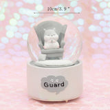 Cartoon Hamster Snow Globe