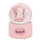 Cartoon Hamster Snow Globe