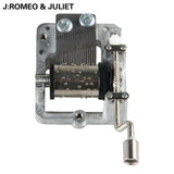 Mini Hand Cranking Music Movement DIY Music Box