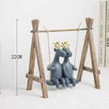 Figure Letters Miniature Figurine Mini Biblo