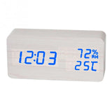 Wood Desk Alarm Clock
