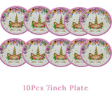 Birthday Decor Disposable Party Tableware Kit