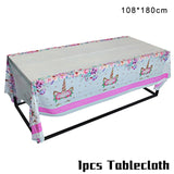 Birthday Decor Disposable Party Tableware Kit