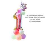 Birthday Decor Disposable Party Tableware Kit